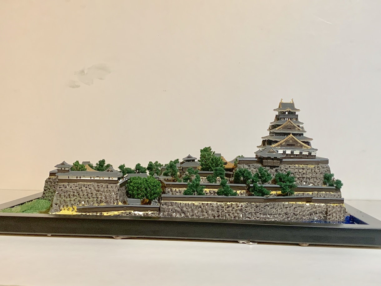 日本のお城のジオラマ模型　約5,000城が作れます 有名なお城だけでなく、今は何も残って居ないようなお城も可能 イメージ3