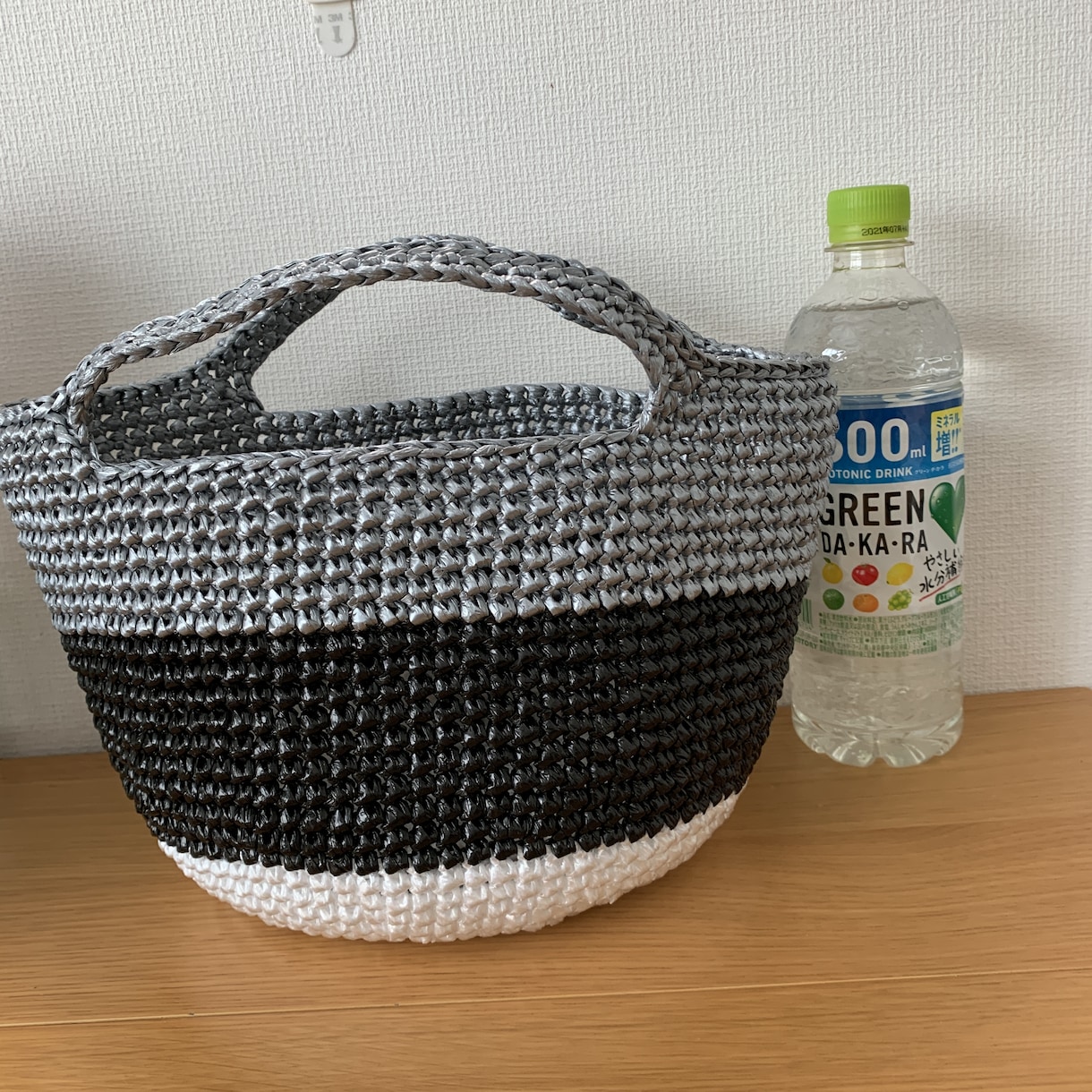 スズランテープバッグを受注制作します 2色もしくは3色の組み合わせで、自分だけのバッグができますよ イメージ6