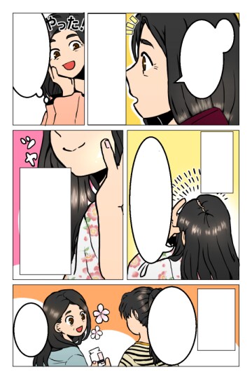 広告・YouTube/カラー漫画お描きします 美容広告マンガの依頼実績アリ！綺麗なカラーで仕上げます…！ イメージ2