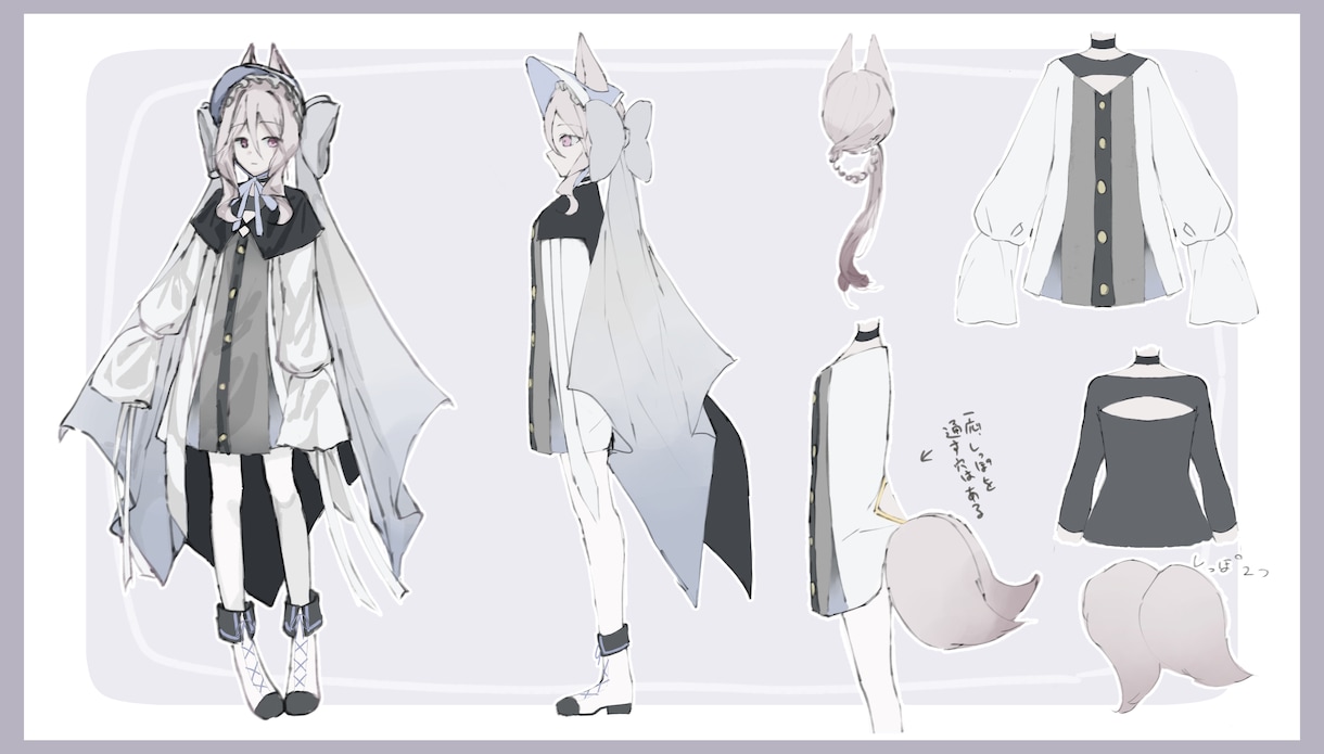 キャラデザさせて頂きます 2次元的な他の人にはないキャラデザをさせて頂きます！ イメージ1