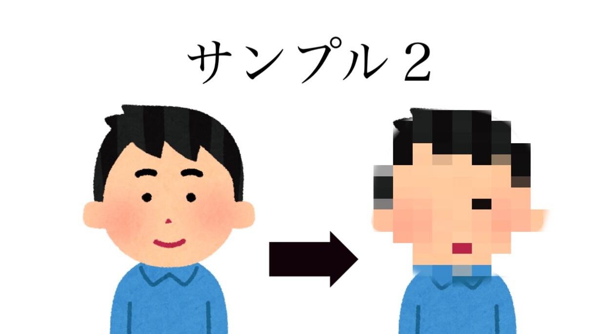 動画・画像にモザイク処理【特化型】を行います 顔・ナンバー・個人情報対応いたします イメージ2