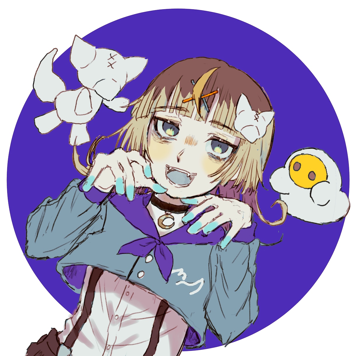Vtuberだからできるキャラクターデザインします VTuberやTRPGのキャラ一次創作したいけど出来ない方へ イメージ2