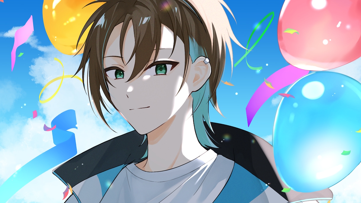 キャラクターイラストお描きします アイコンイラストから一枚絵まで イメージ1