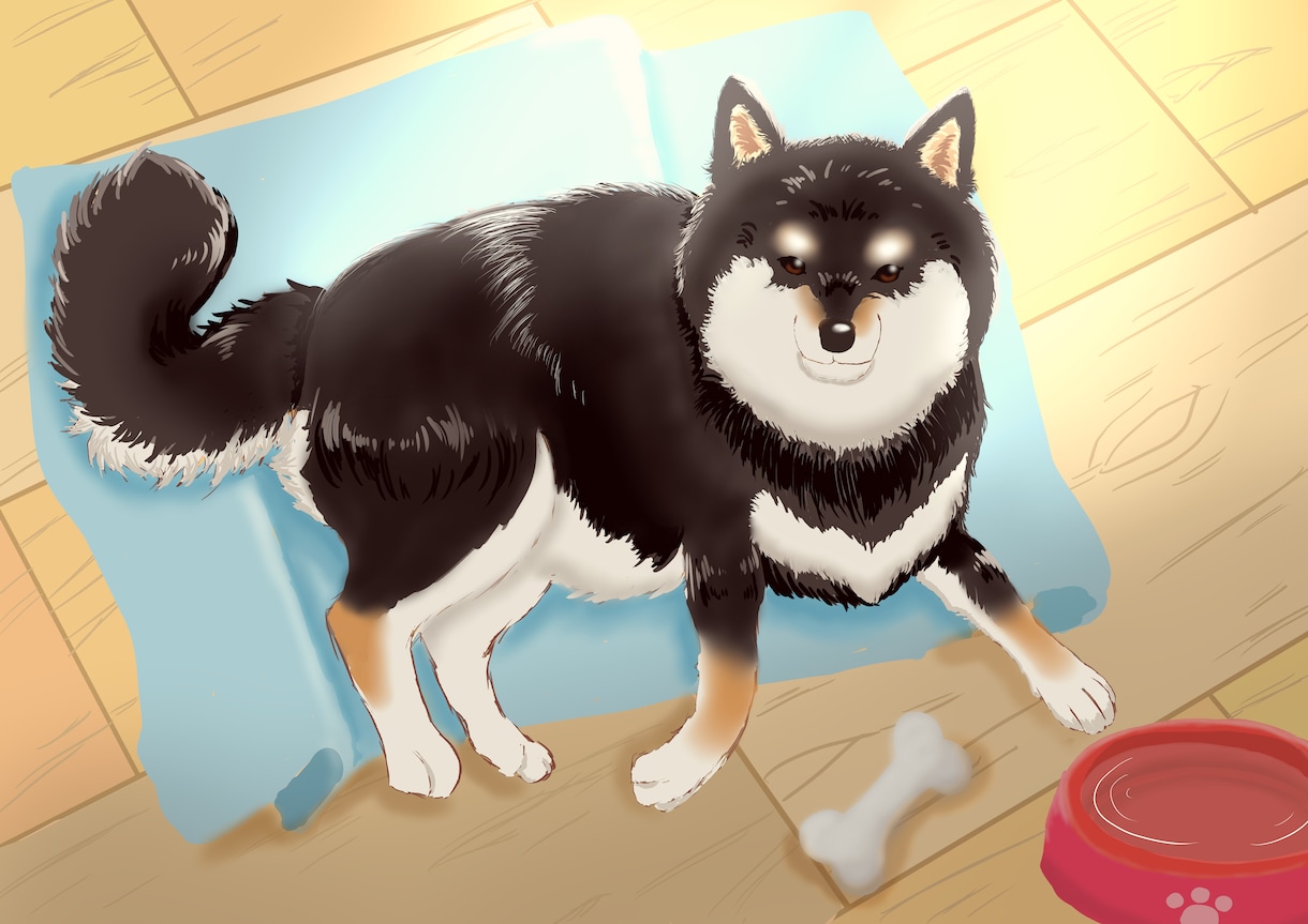 うちの子大歓迎！いろんな絵柄で動物を描きます アイコン/グッズ/似顔絵/ギフトなんでもご相談ください！ イメージ1