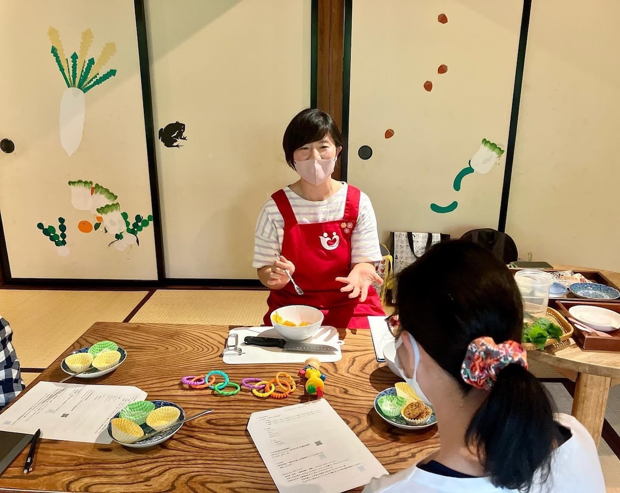 離乳食ステップアップの進め方提案します ⌘講師を務める離乳食講座でママ達から高評価⌘ イメージ2