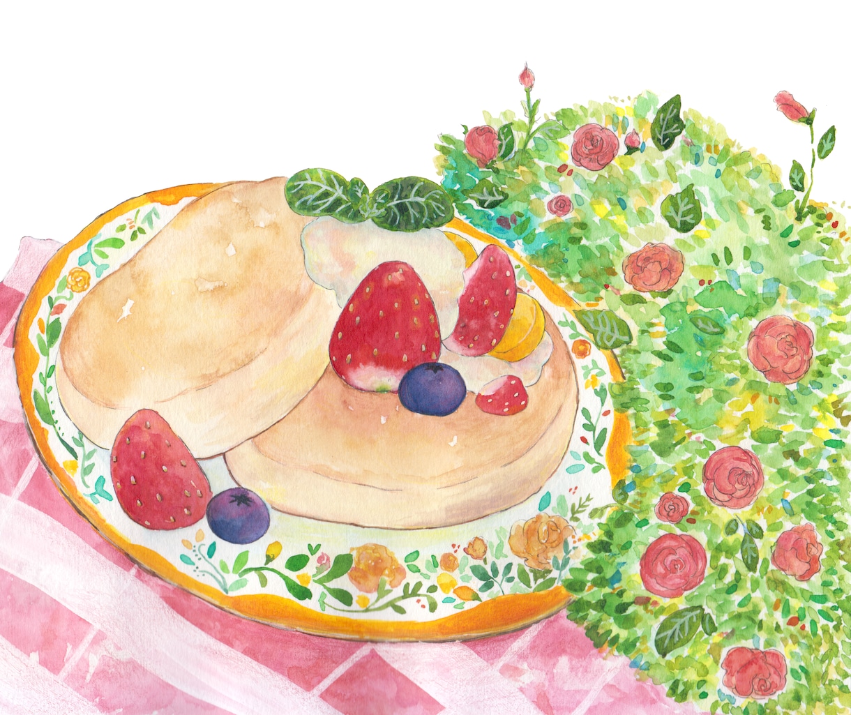 水彩で食べ物をお描きします あたたかな水彩イラストであなたの特別を彩りませんか？ イメージ7