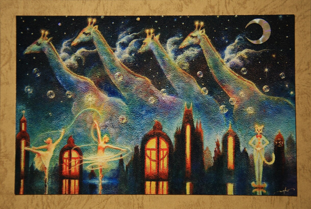 絵画カードLLサイズ3枚セットを郵送でお届けします ココナラ・ブログ掲載300点からご希望の図柄をお選びください イメージ9