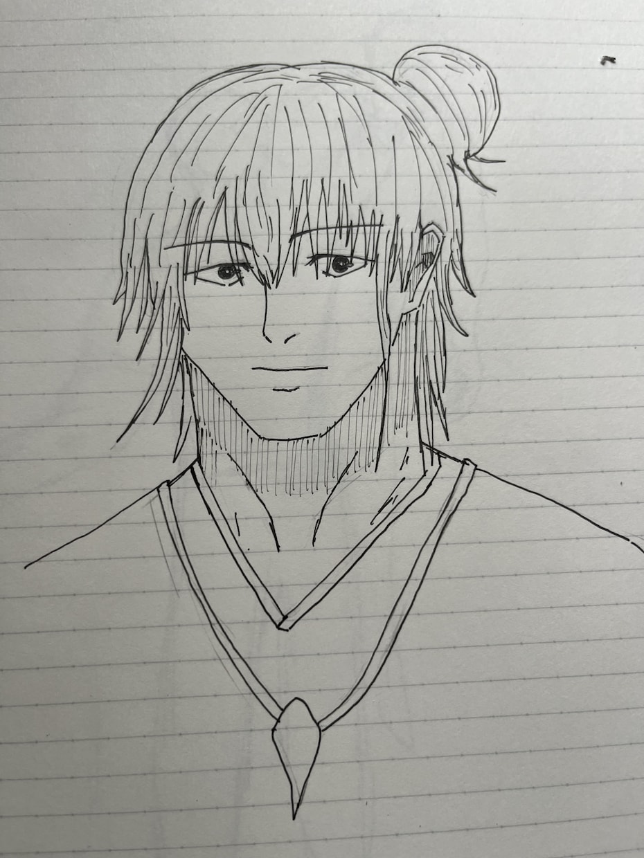 自画像を提示してくれればアニメ風にします 作画としては呪術廻戦や坂本デイズににたような感じです。 イメージ1
