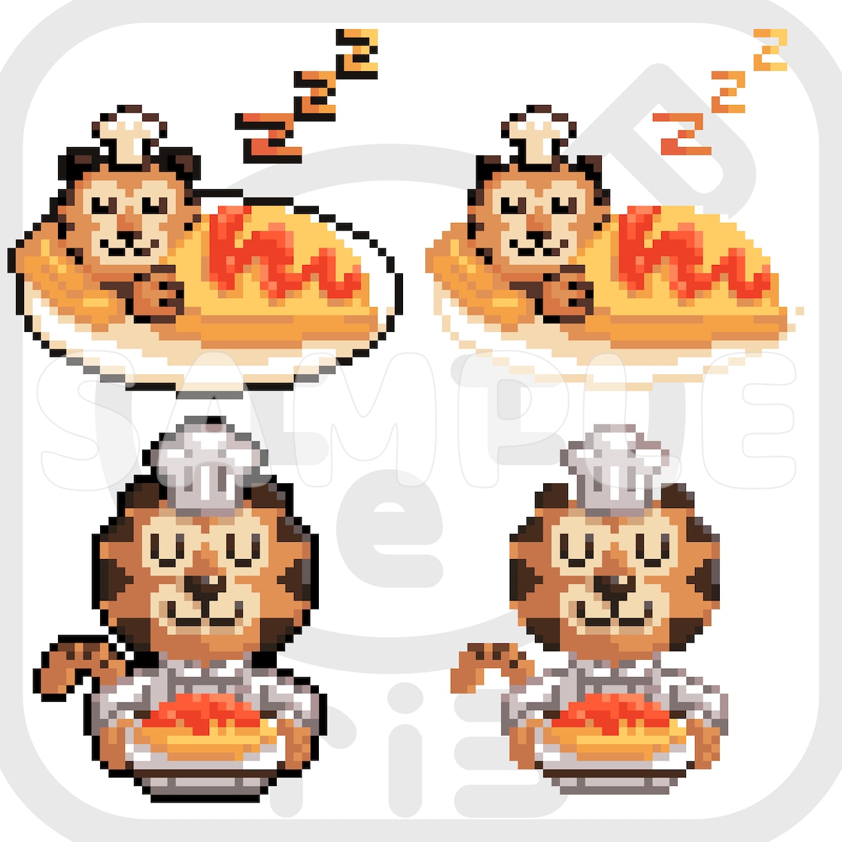 ドット絵描きます アイコン、ＹｏｕＴｕｂｅで使用できるオリジナルドット絵 イメージ6
