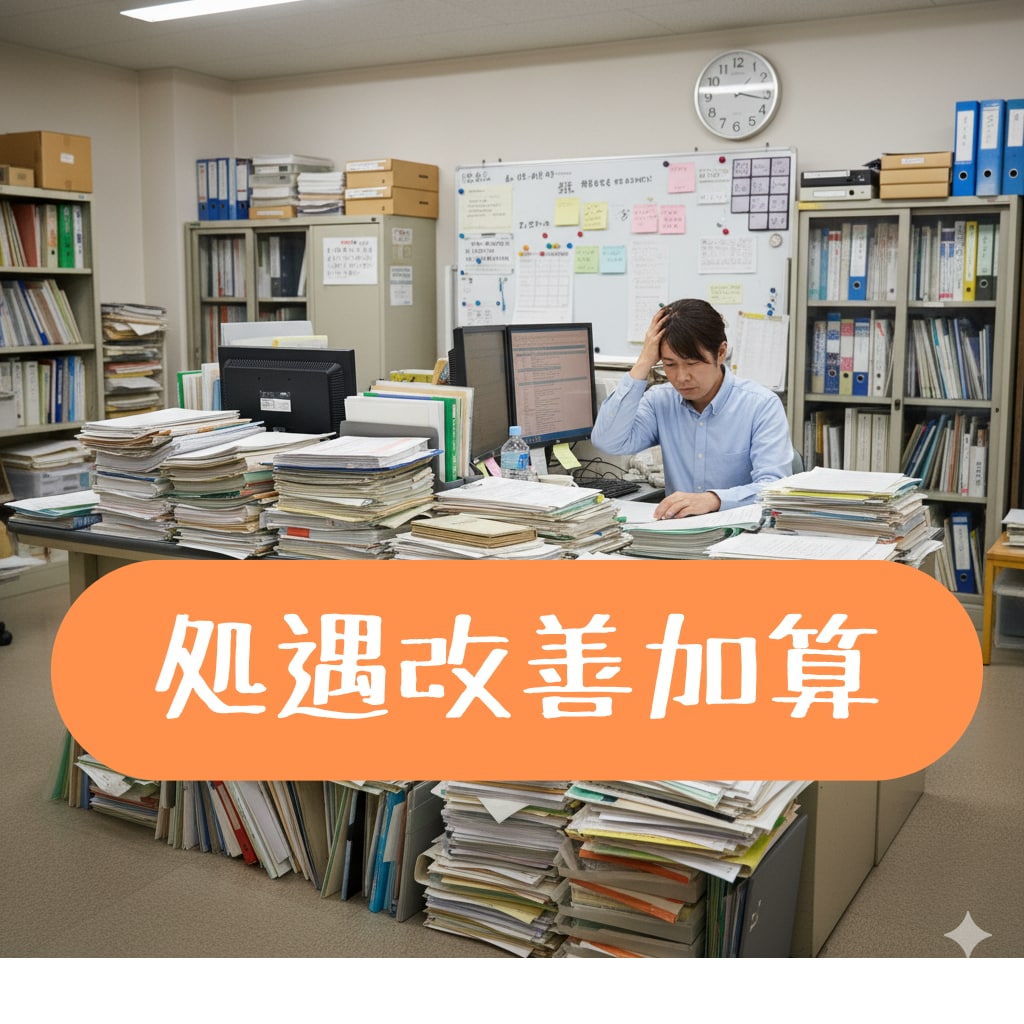 処遇改善加算実績報告書の不安・負担を解消いたします ダブルチェックで課題を確認し、安心して提出したい方に是非！ イメージ1
