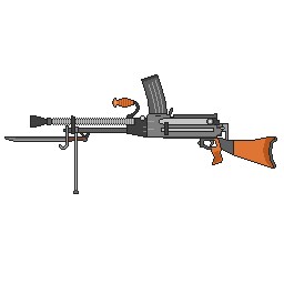 銃火器イラストお描きします ドットで描いた銃火器のイラストを提供！ イメージ4