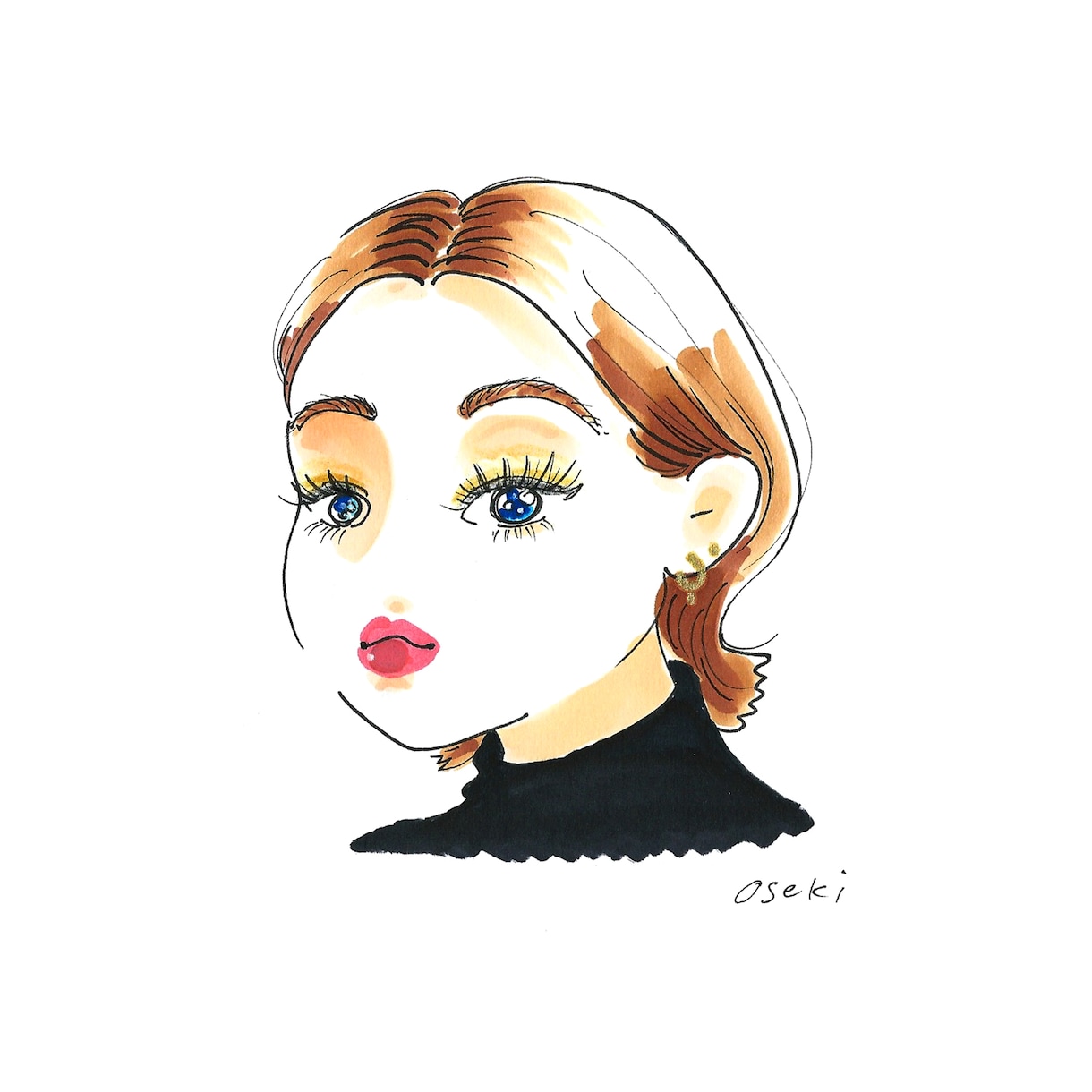 ポップな手描きイラストで似顔絵アイコン製作します あなたをポップで愛らしいキャラクターに★（フェイス用） イメージ10