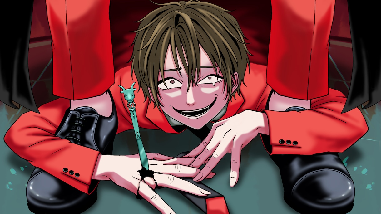 歌ってみたなどサムネにも使えるイラスト描きます YouTubeのサムネやアイコン、プレゼントにもおすすめ！ イメージ4