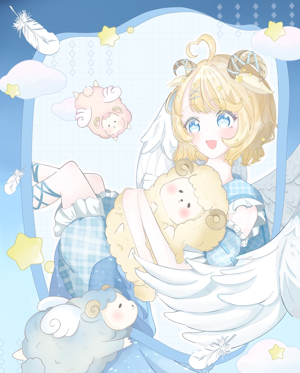 ふわふわ甘くて可愛い女の子を描きます 丁寧なヒアリングであなたの可愛いをぎゅっと詰め込みます！ イメージ1