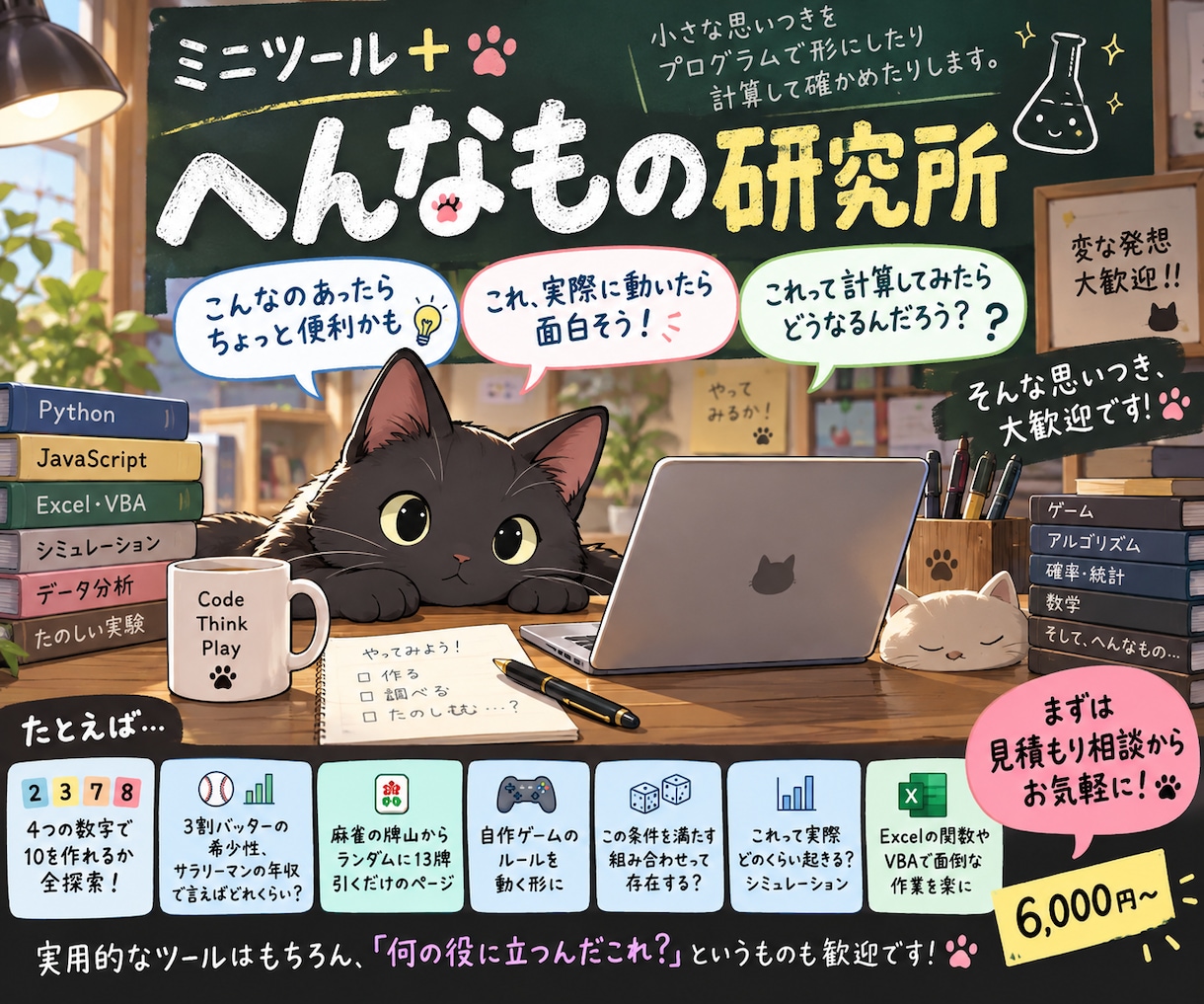 こんなのあったらちょっと面白そうを形にします 実用ツールから謎の思いつきまで。ミニツール＋へんなもの研究所 イメージ1