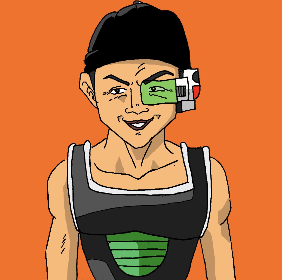 ドラゴンボール風のタッチで似顔絵描きます SNSのアイコンにしていただくことで目立つこと間違いなし！ イメージ3