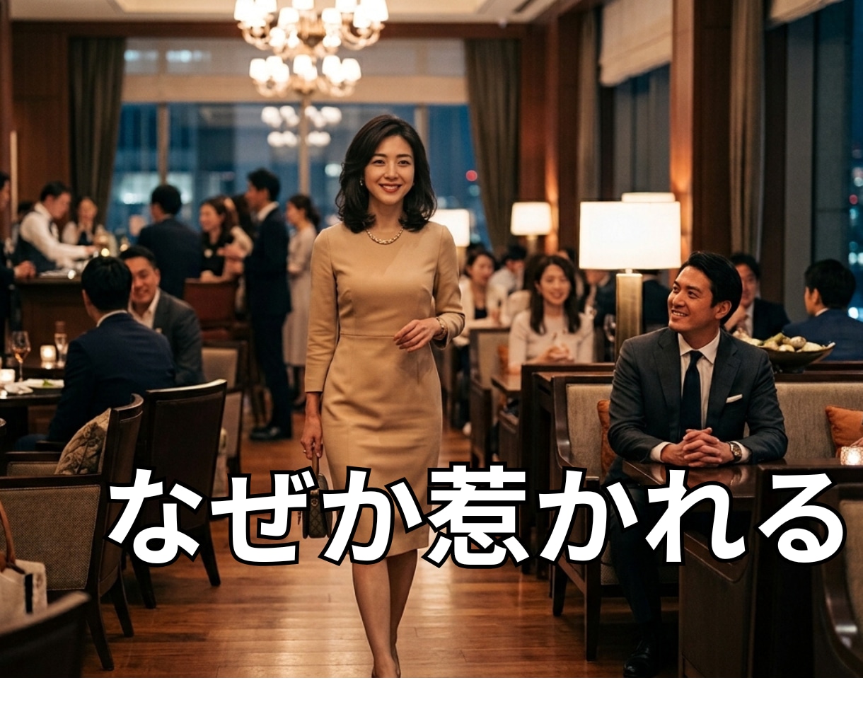 モテる！あなたの持つ本来の魅力を最大限に引出します 「一瞬で心をつかみ、また会いたい」と思わせる雰囲気を纏う。 イメージ1