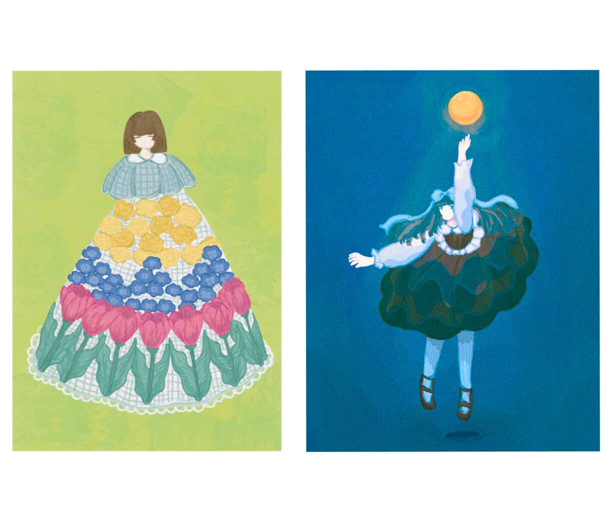 挿絵・CDジャケット・グッズ用イラストを制作します 商用利用できるイラストが必要な方へ イメージ9