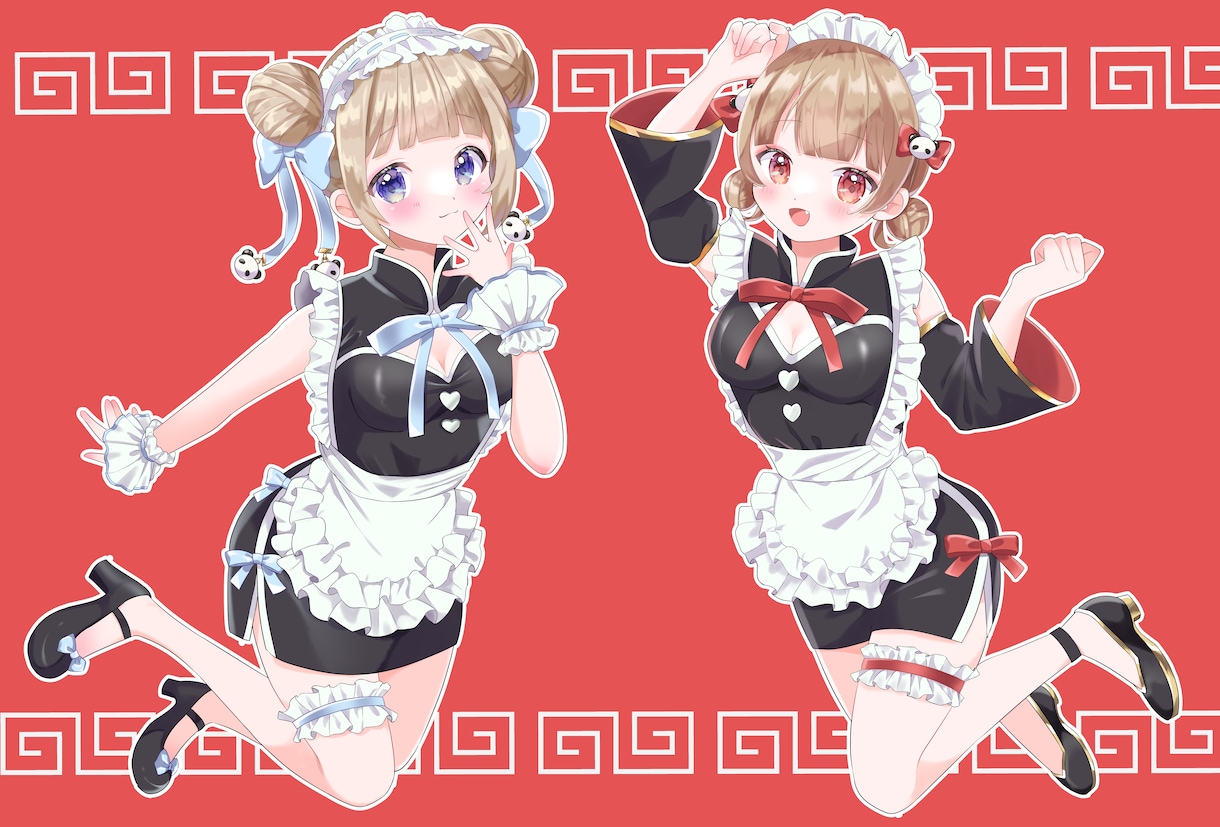全身イラスト追加料金0で描きます パステルカラーやフリルが得意！可愛いイラストをお届けします！ イメージ4