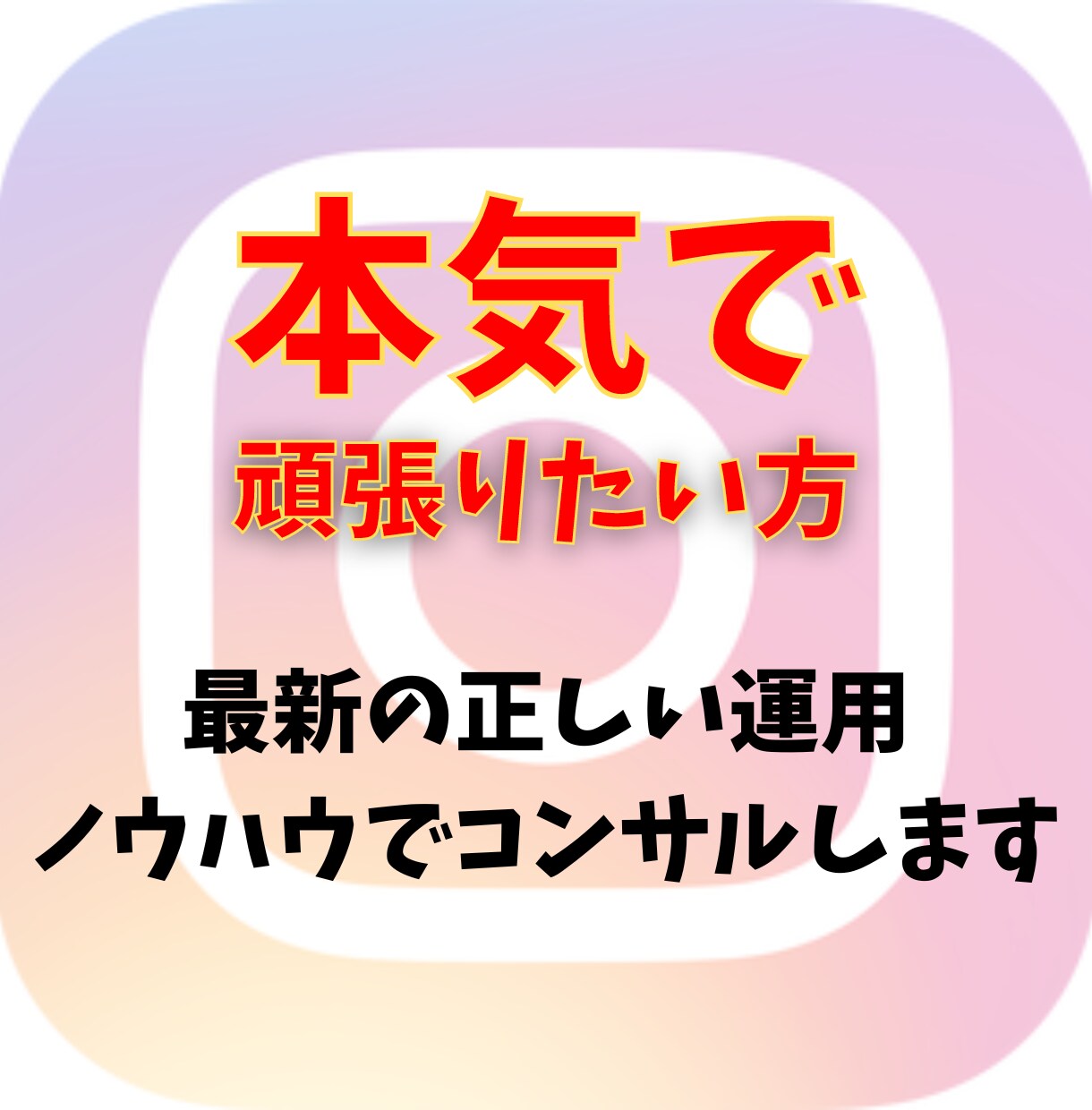 現役インスタグラマーが1日～コンサルします 最新インスタノウハウで運用アドバイスします イメージ1