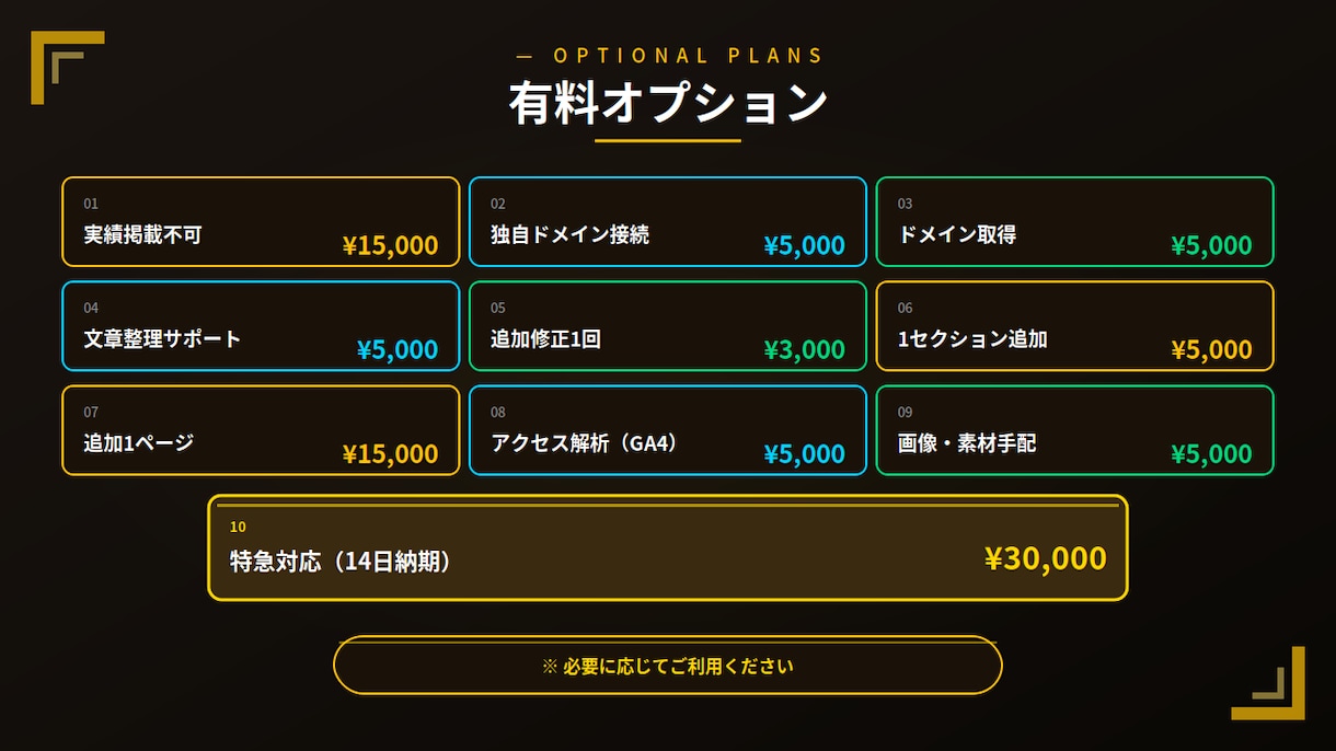 スタンダード｜STUDIOで本格HP制作します 3ページ構成で本格集客｜SEO対応＋業務改善視点 イメージ6