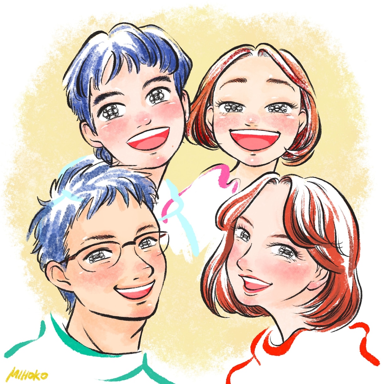 内面の“やさしさ”をひきだします 大人から子ども‥ペットまで描きます♫ イメージ1