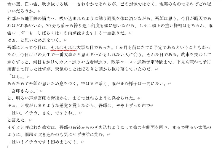 あなたの読みたい恋愛または友情小説作ります 身近な誰かと、憧れの先生と、特徴聞いて書きます イメージ1