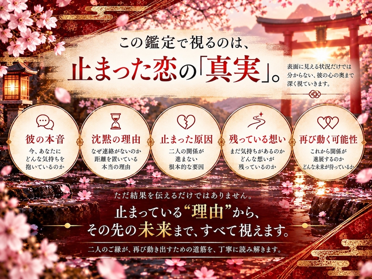 連絡が来ない彼の本音・理由を霊視します 音信不通・復縁｜止まった二人の再始動へ イメージ3