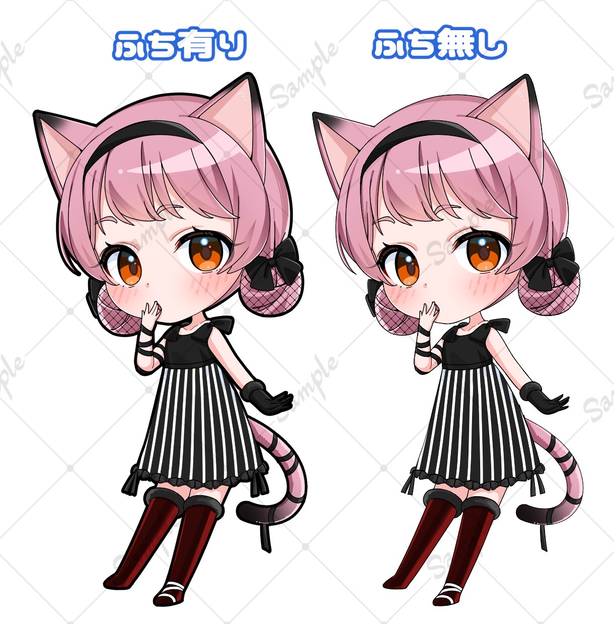 ちびキャライラスト制作いたします SNSのアイコンやグッズ制作などにおすすめ イメージ2