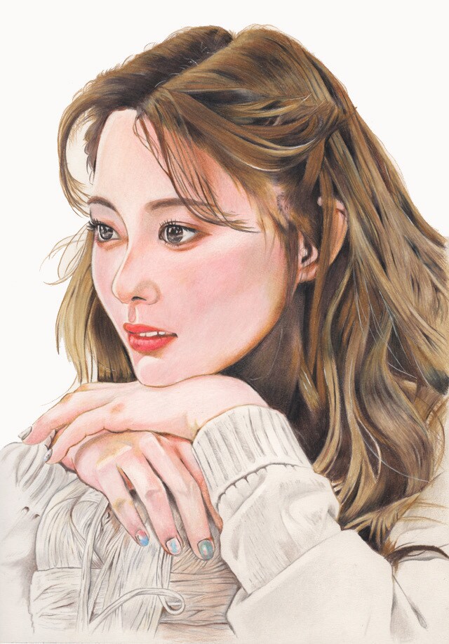 写真を元に高品質な似顔絵をお描きします 可愛い感じの二頭身キャラも製作致します。 イメージ8