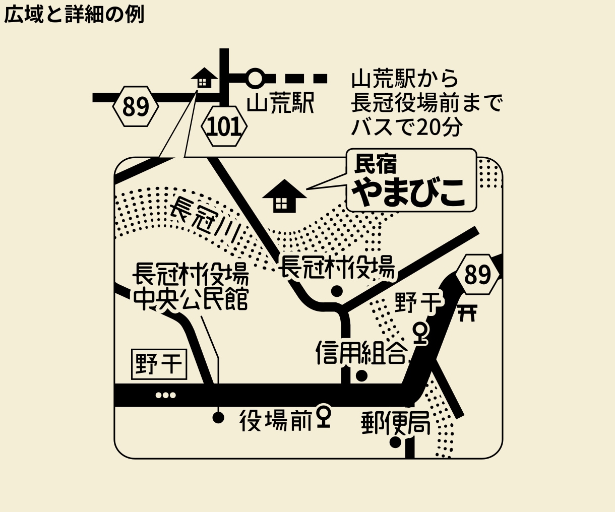 地図を作成します web用、印刷用、幅広く使えます。 イメージ2