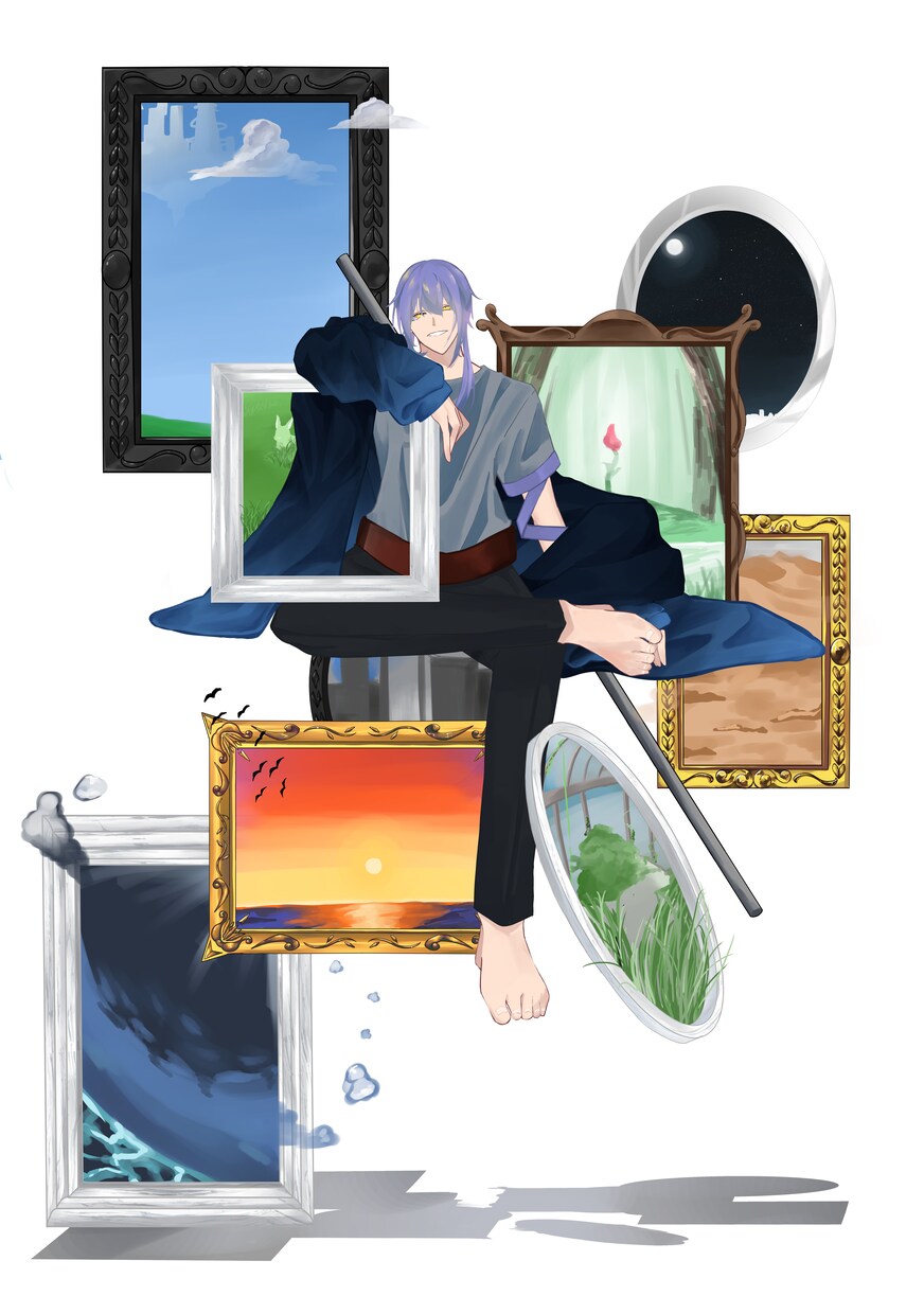 かわいい女の子や男の子の絵を描きます あなたのご希望に沿うような作品を制作します。 イメージ6