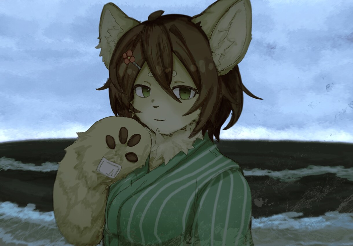 ボカロ曲MVに適した1枚絵を描きます ダークで綺麗なMVイラストを依頼したい人へ イメージ1