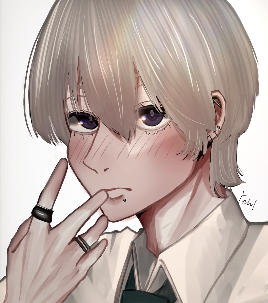 1枚絵(サムネ、アイコンイラストなど)お描きします 少し暗め、しっとりとしたイラストを描きます！ イメージ1