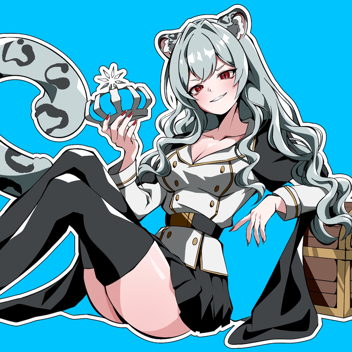 商用利用OK！アニメ塗りイラスト作成します IRIAM用立ち絵も対応！動作確認込み！ イメージ1