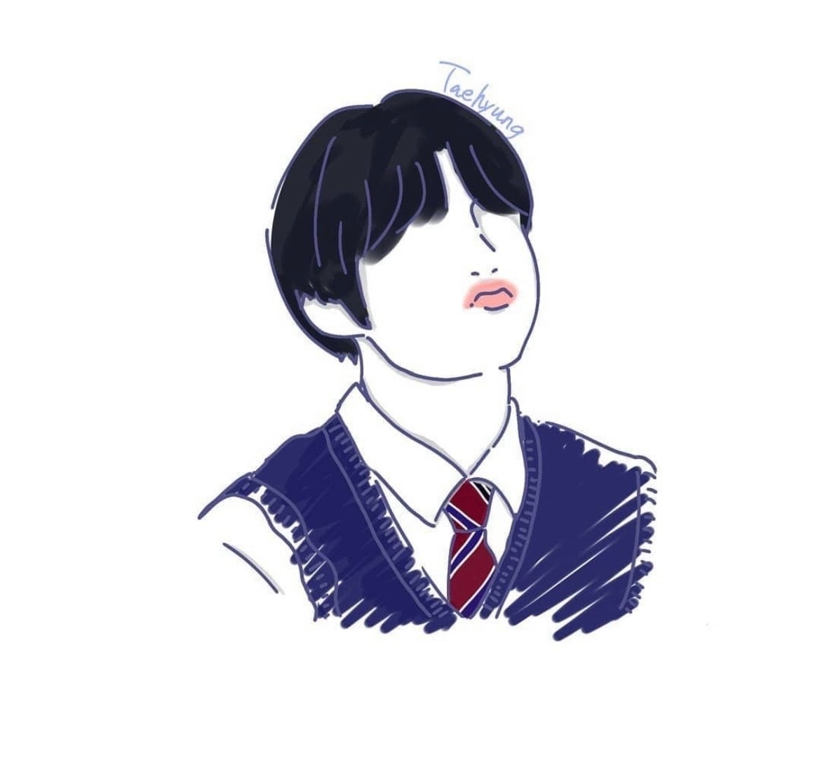 おしゃれな線画イラスト描きます グッズや一枚絵などにお使いください イメージ1