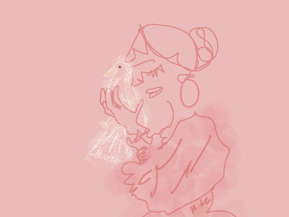 ポップカラーで一筆書きイラストを描きます ヨーロッパ風でポップな抽象的一筆書きイラストを描きます。 イメージ5