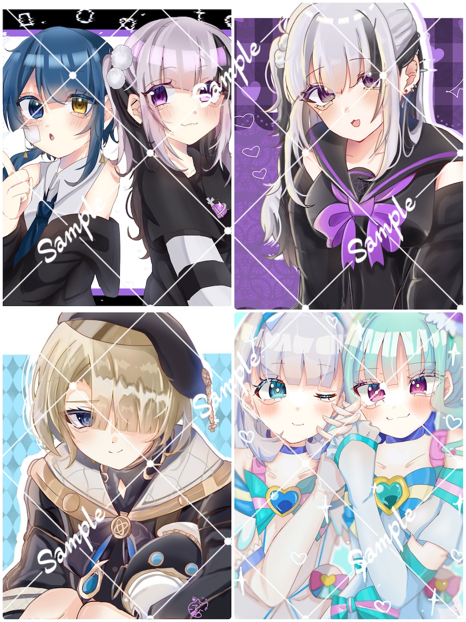 可愛くてあったかいイラストをお安く描きます 最短即日納品可能！ 歌い手、VTuberさんなどにおすすめ！ イメージ1