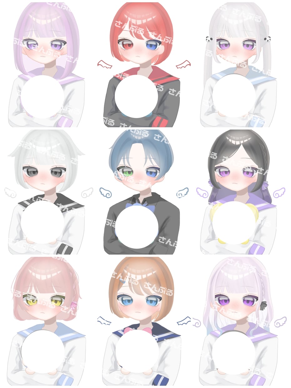 ぬい持ち量産イラスト描きます 推しぬいを持ちたい方にオススメ！ イメージ2