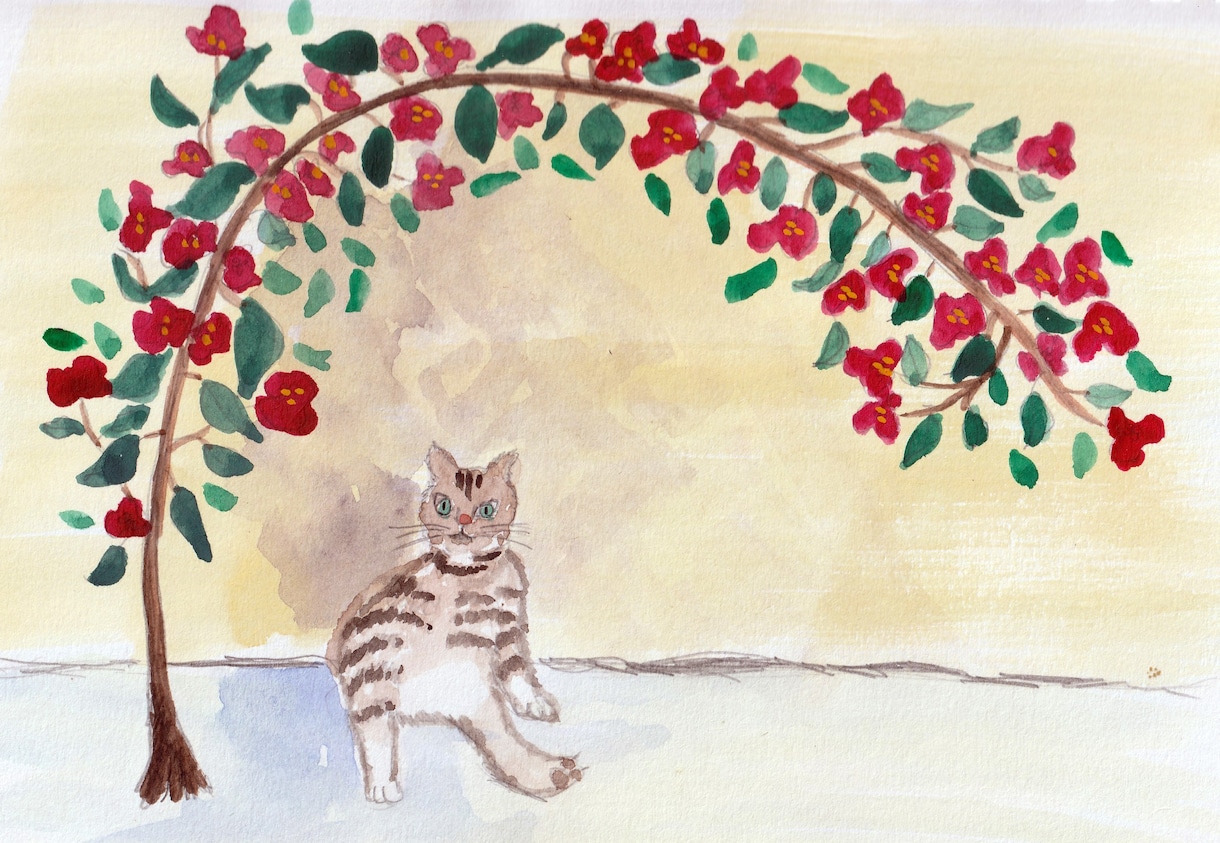 素敵な猫ちゃんのワンちゃんイラスト描きます (=^ェ^=)あなたのペットさんのイラスト描きます！ イメージ5