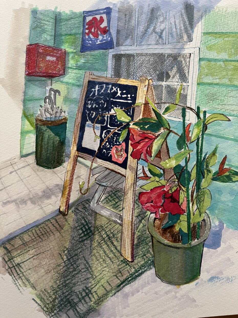思い出の場所、好きな風景、お店、街、描きます 大切な場所を絵画として残したい方へ。大切な人への贈り物に イメージ1