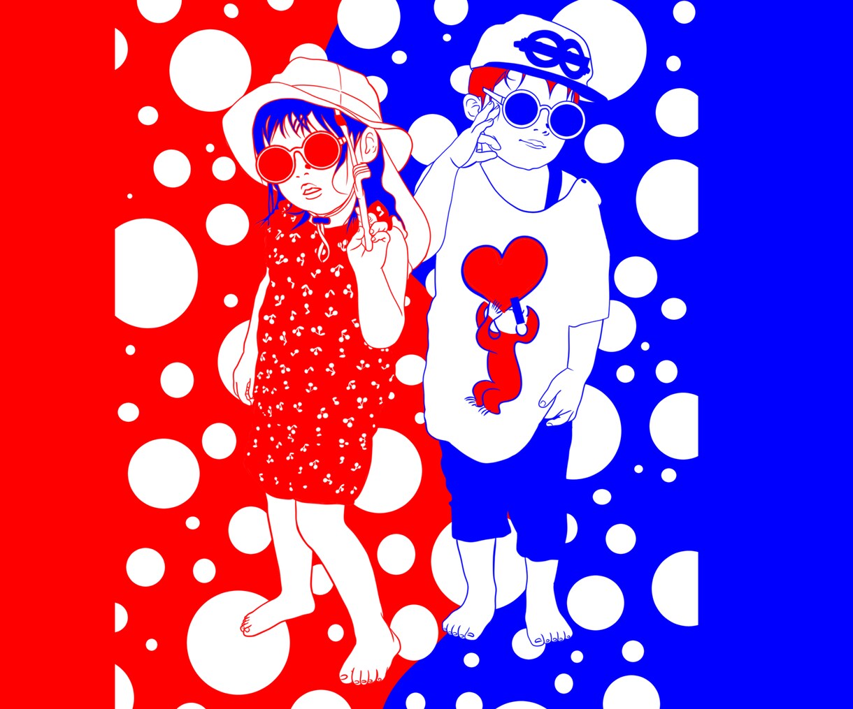 メガネをかけた可愛くてお洒落な似顔絵描きます アイコン、プレゼントにどうぞ！ イメージ2