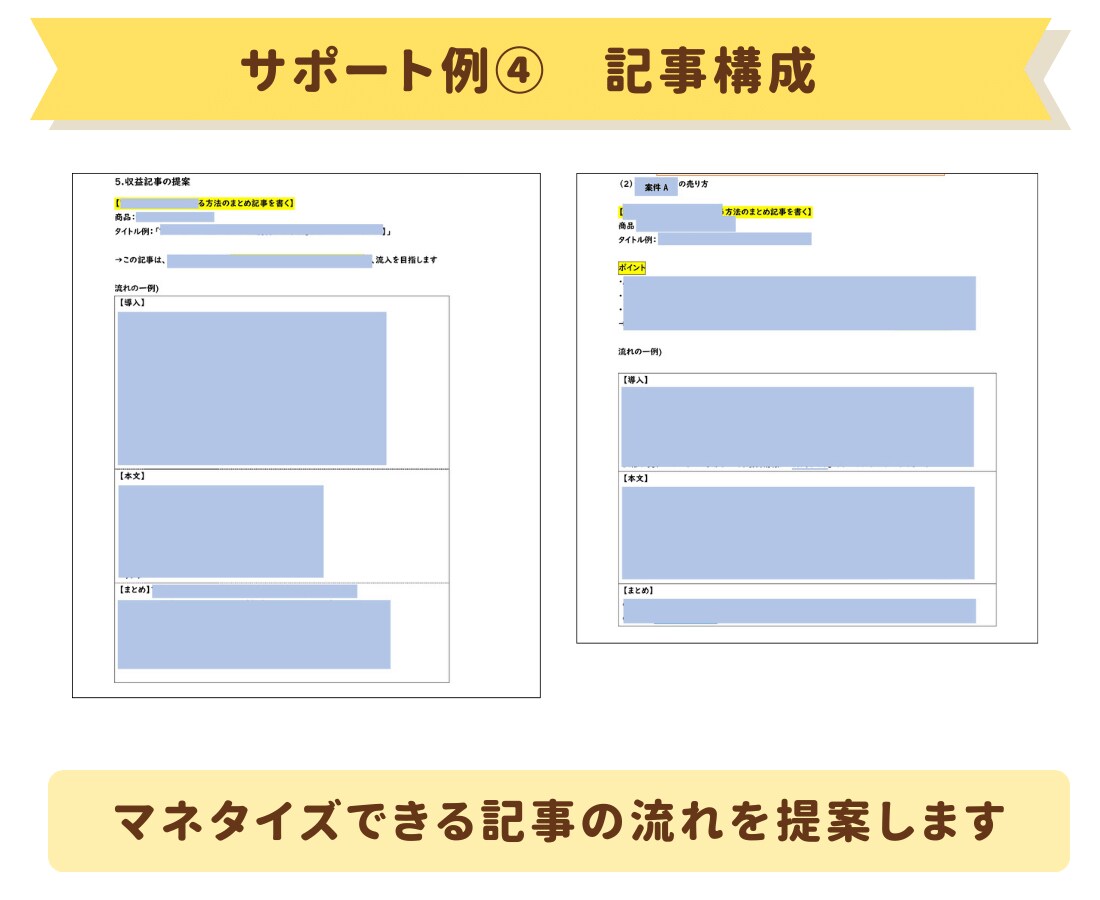ブログのマネタイズの方向性＆サイト設計考えます ASPの発掘+穴場キーワード+アフィリンクの置き方を提案 イメージ6