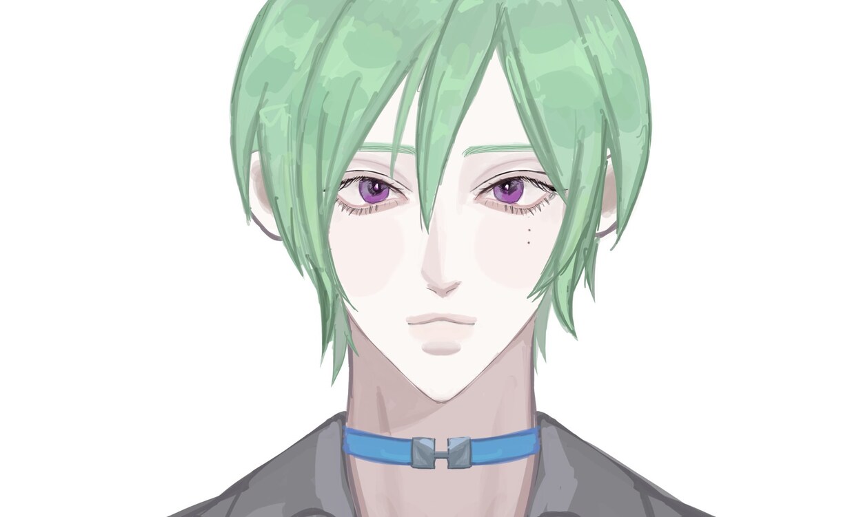 厚塗りイラスト描きます 写実的的で目を引かれるイラスト イメージ1