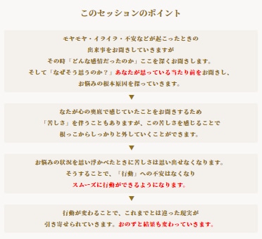 最短15分！短時間で心の奥深い悩みを解消します 感情が思い出せない！？モヤモヤしていたその感情ごと解消します イメージ6