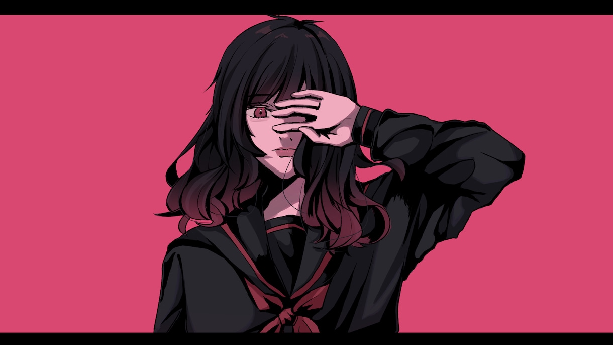 歌ってみた、オリジナル曲動画サムネイル描きます 動画の顔となるイラスト描きます！ イメージ7