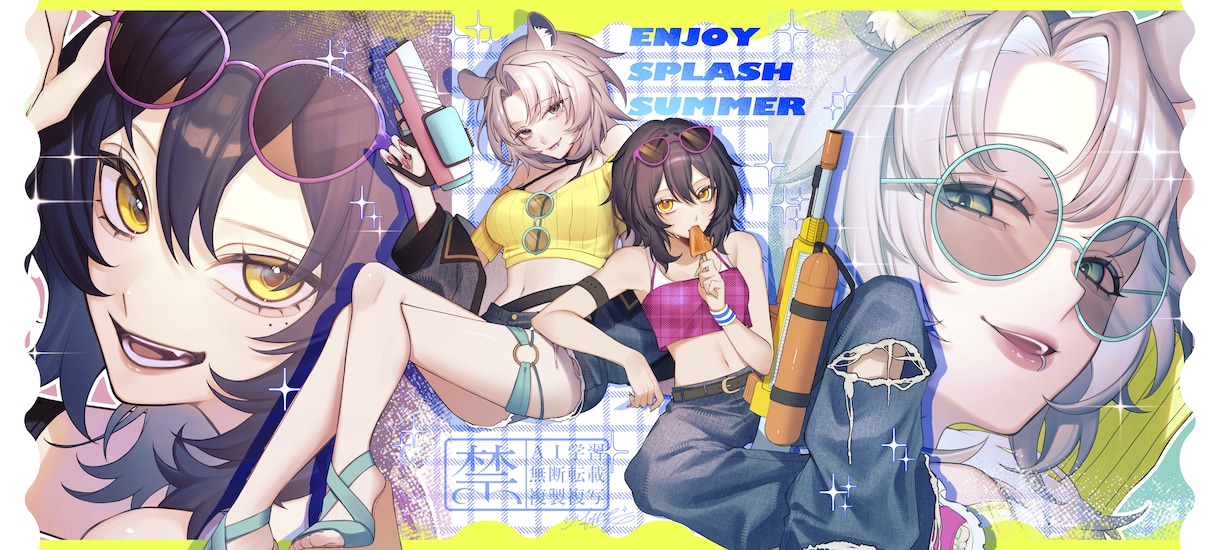 耽美・鮮やかな厚塗り風イラストご制作します 【立ち絵、MV用、アイコン、etc】幅広いテイストに対応可！ イメージ3