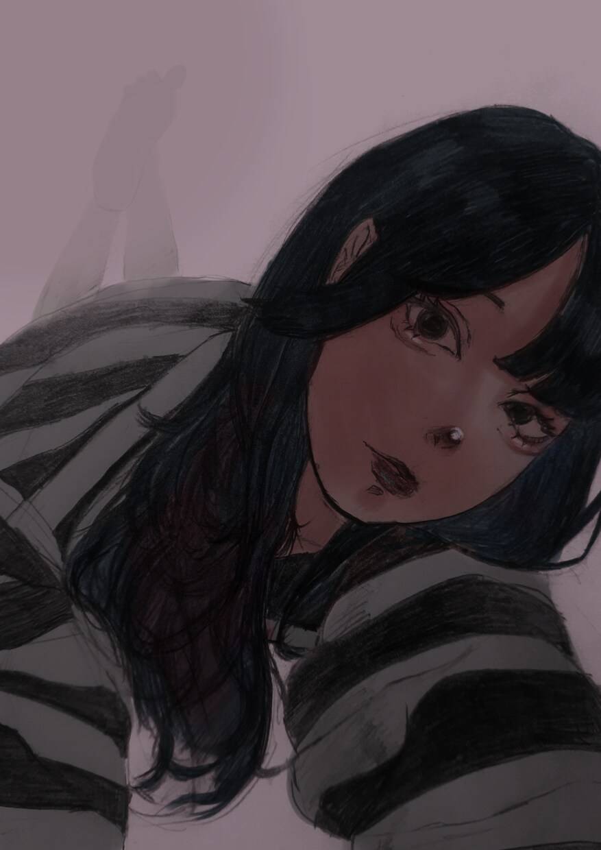 かわいい女の子のイラストをデジタルで描きます 現代風のかわいらしい人物のイラスト イメージ5