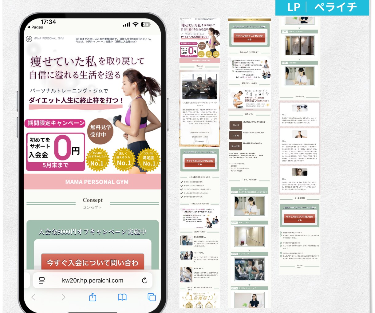 CVR率アップペライチLP、修正無数限で作成します マーケティングに特化した集客LP、今だけ価格で作成します。 イメージ3