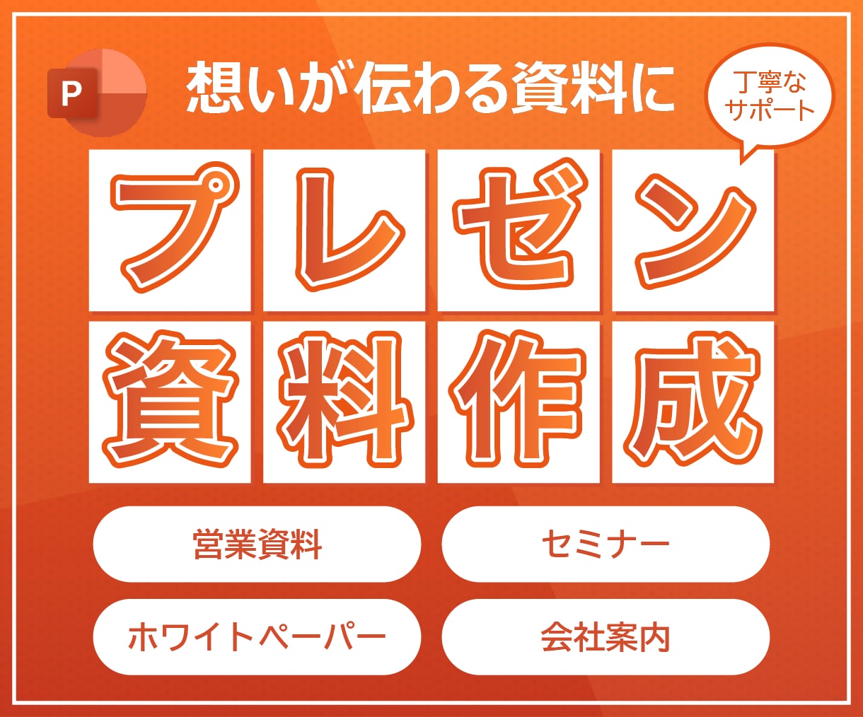 ターゲットに合わせた適切なパワポ資料を作成します ロジカル×デザイン 目的・用途に合わせた資料設計が得意です イメージ2